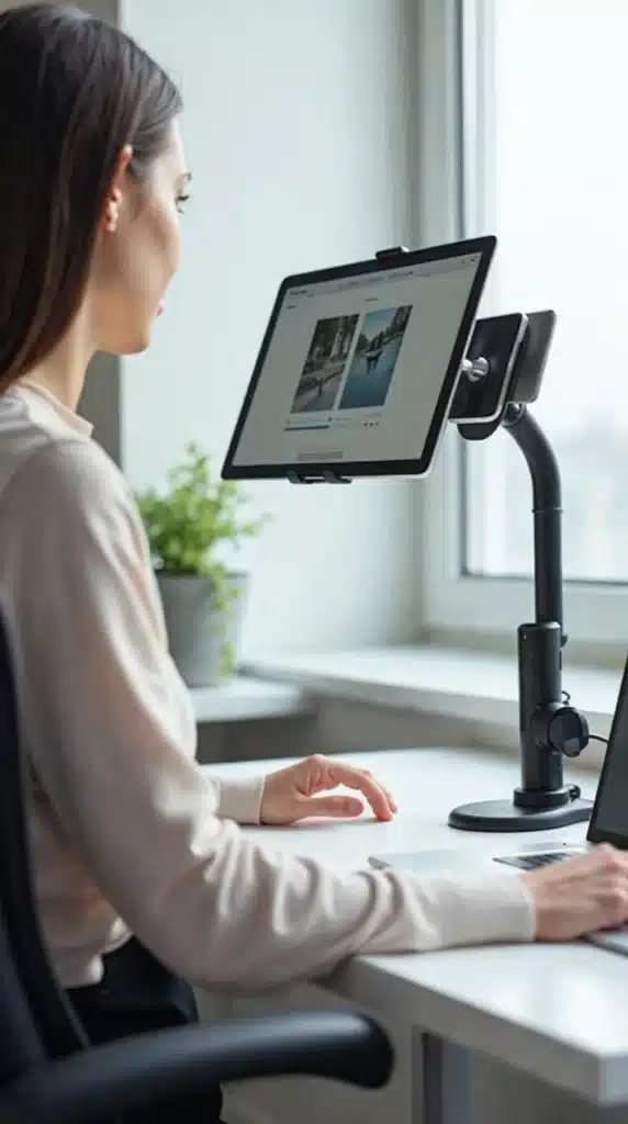 Mãos livres e postura perfeita