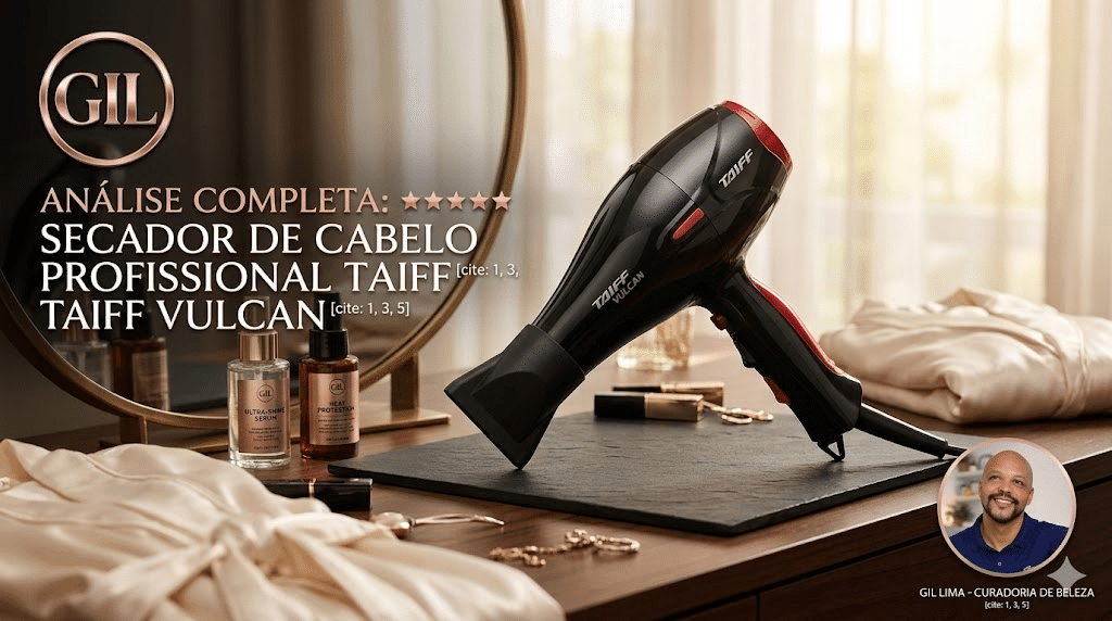 Secador de Cabelo Profissional Taiff Vulcan