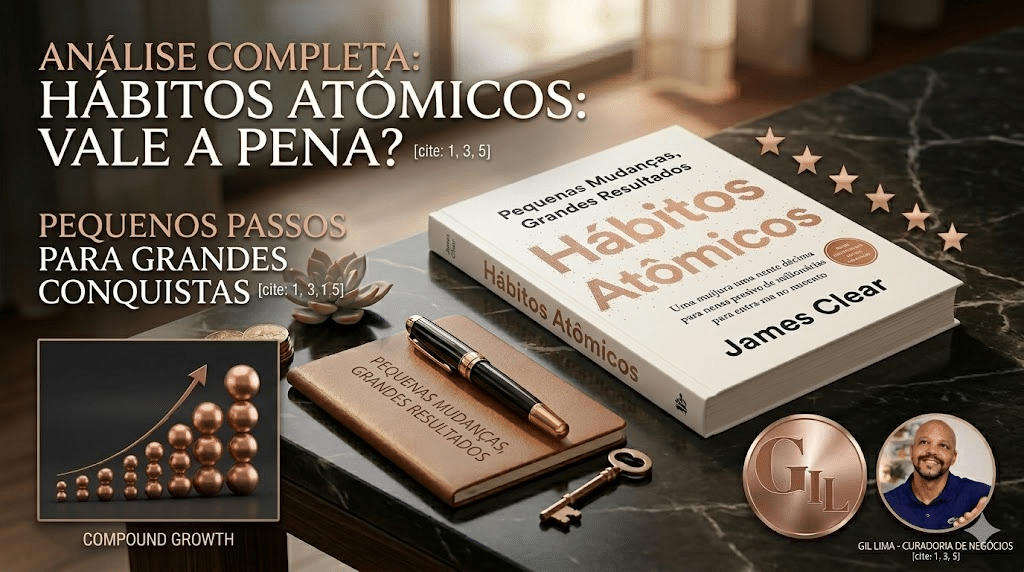 James clear: Guia prático para transformar pequenas rotinas