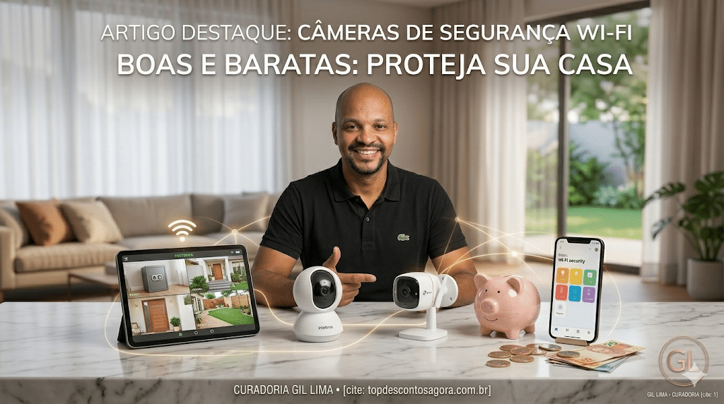 Câmeras de segurança Wi-Fi boas