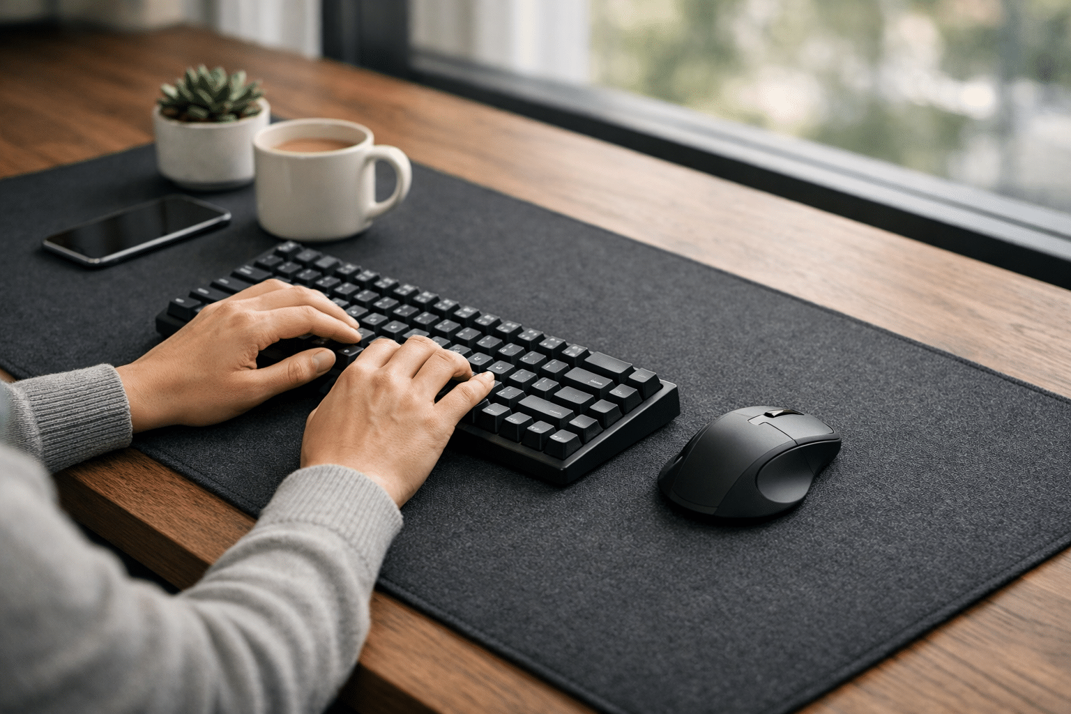Tapete para mouse gigante: Conforto e produtividade no escritório