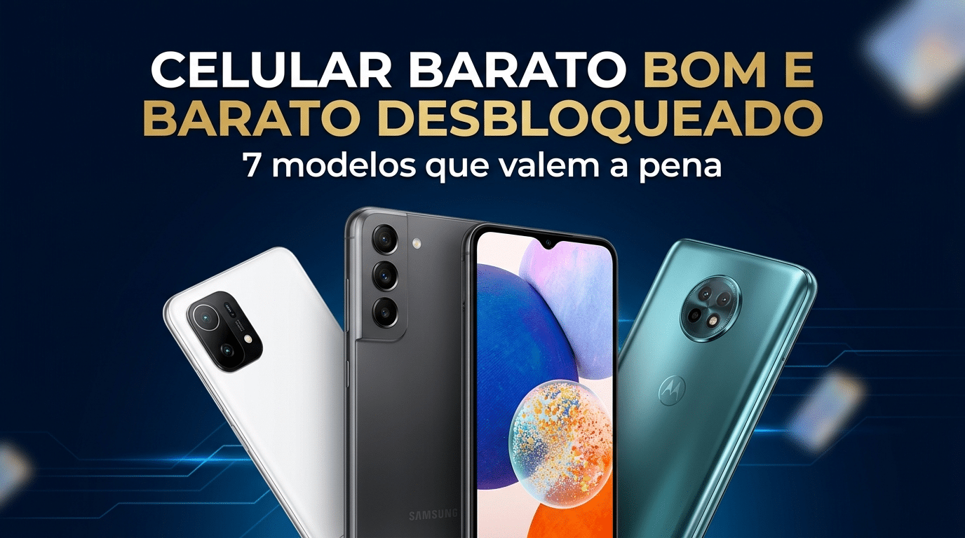 Celular barato bom e barato desbloqueado