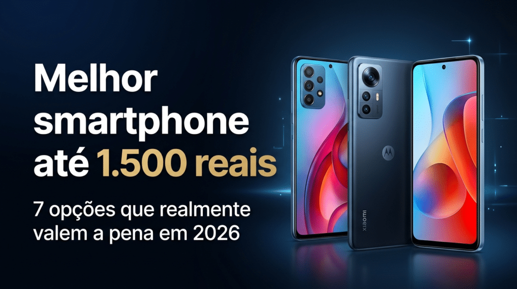 Melhor smartphone até 1.500 reais