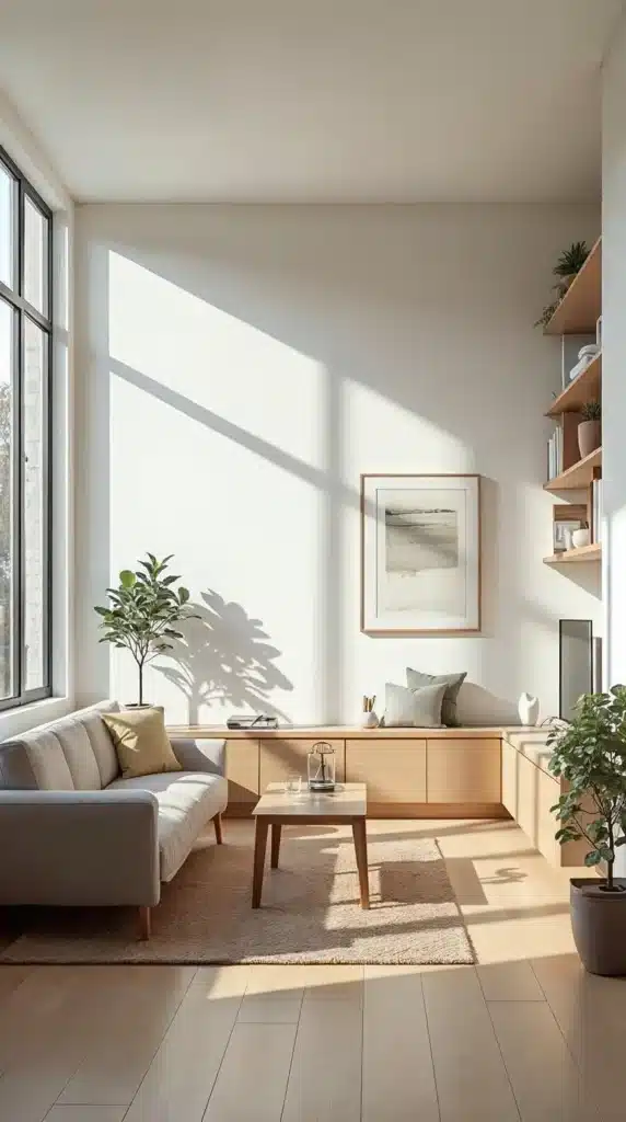 Menos é mais no seu apartamento