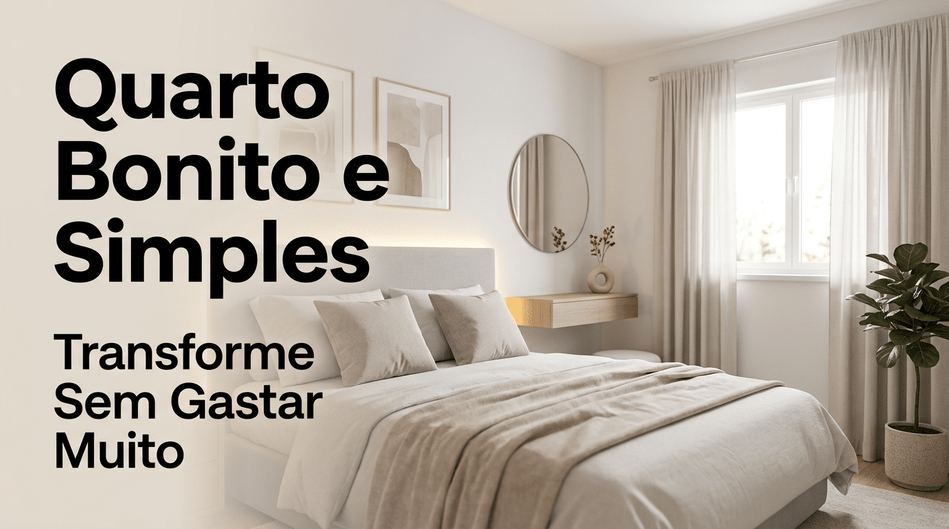 Como decorar quarto bonito e simples