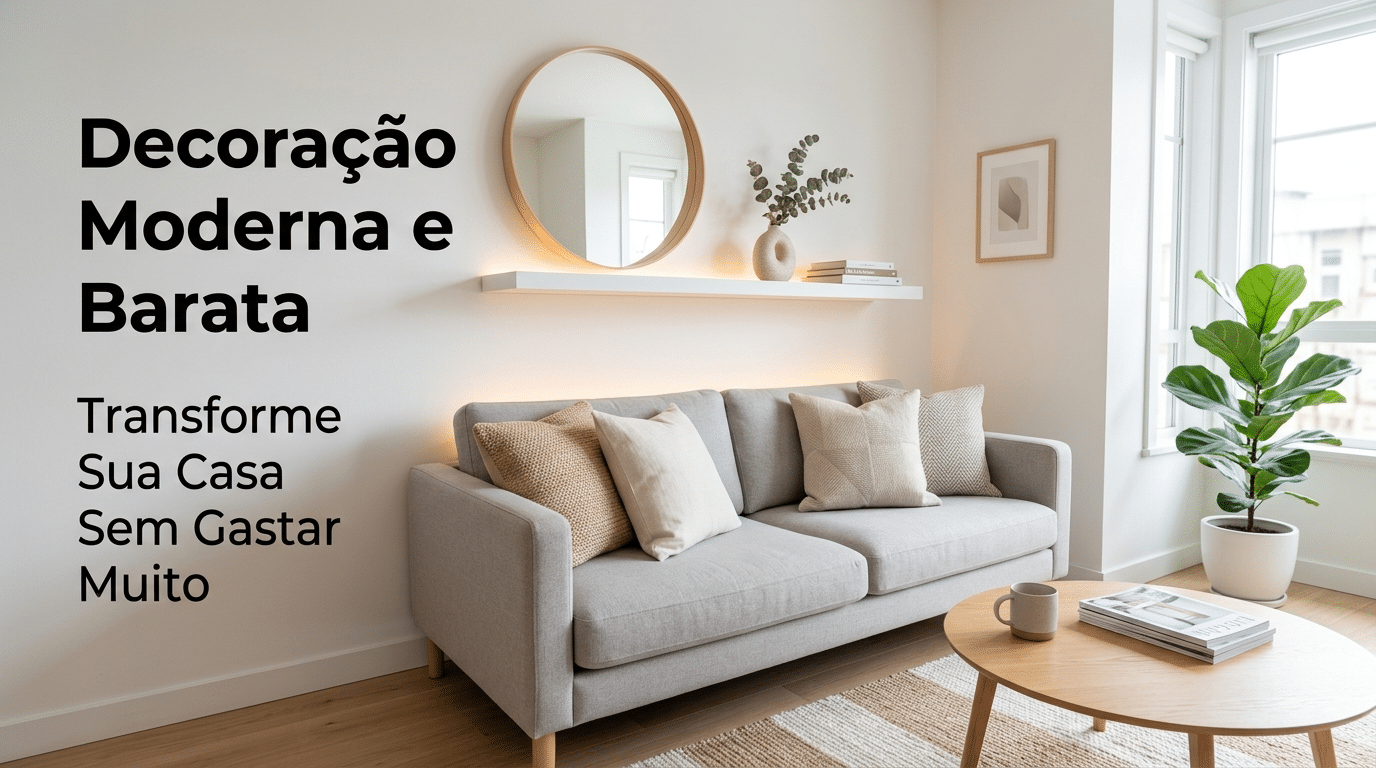 Decoração de Interiores Moderna e Barata