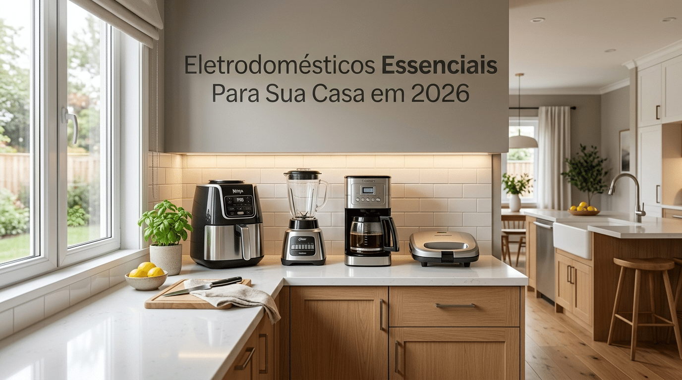 Eletrodomésticos Essenciais Para Casa