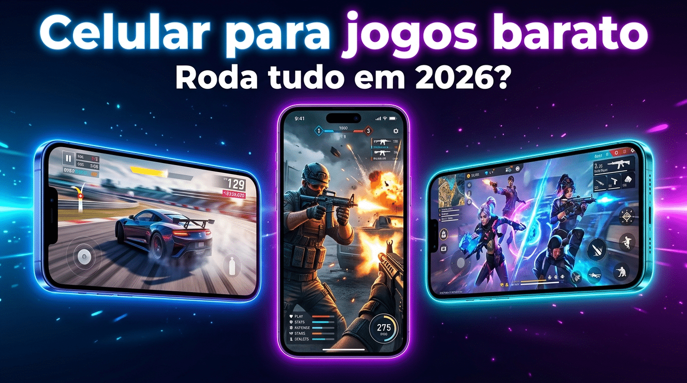 Smartphone bom para jogos barato