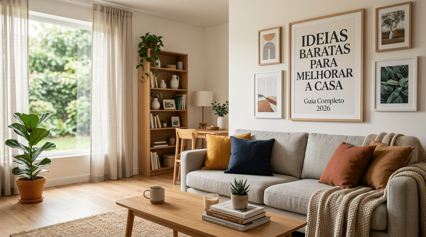 Ideias Baratas Para Melhorar a Casa