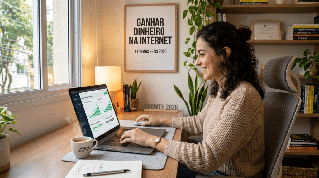 7 Formas Reais de Ganhar Dinheiro na Internet em 2026 