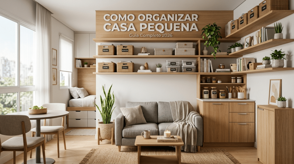 Como Organizar a Casa Pequena