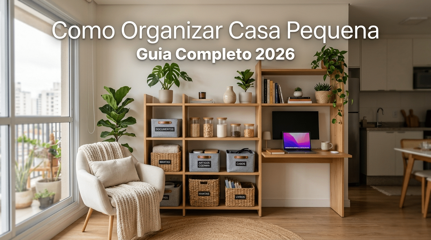 Como Organizar a Casa Pequena