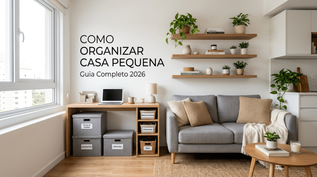 Como Organizar a Casa Pequena