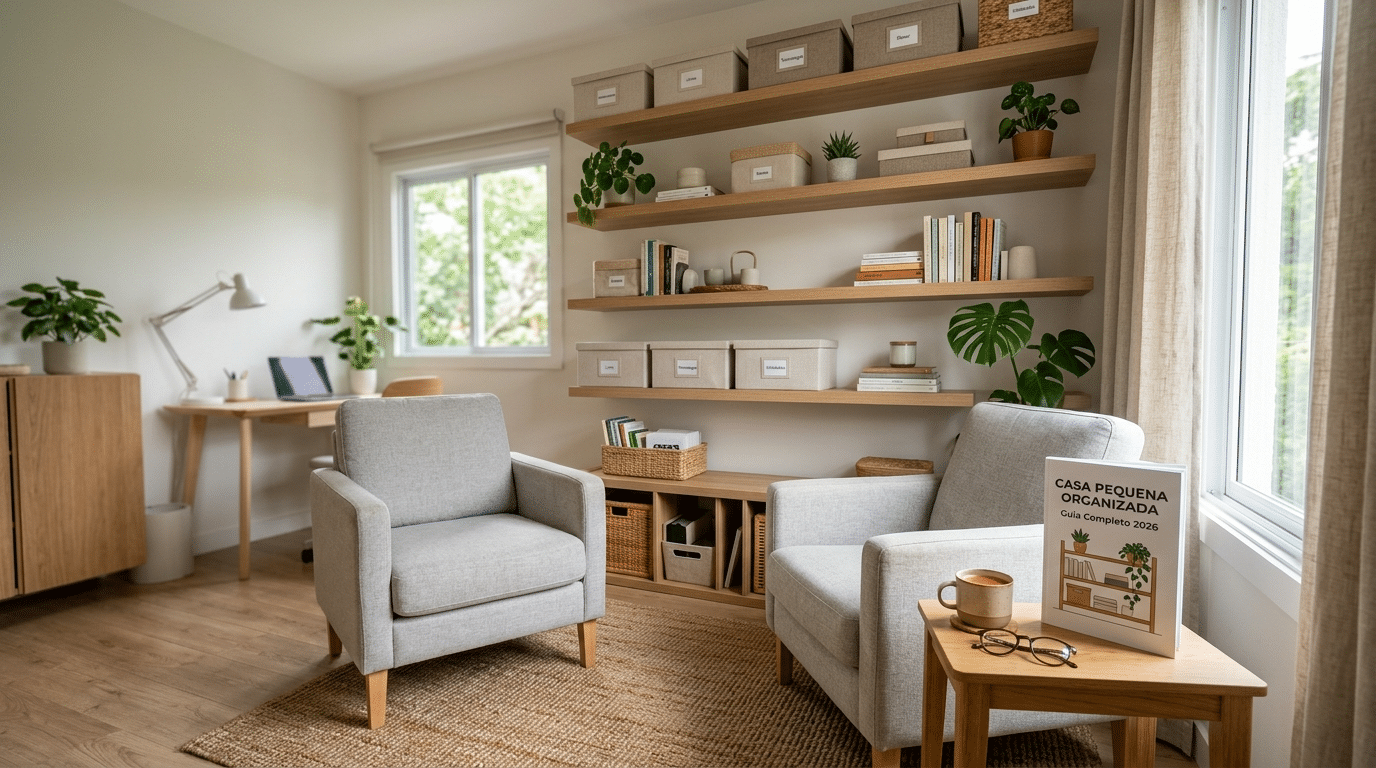 Organização para Casa Pequena com Pouco Espaço