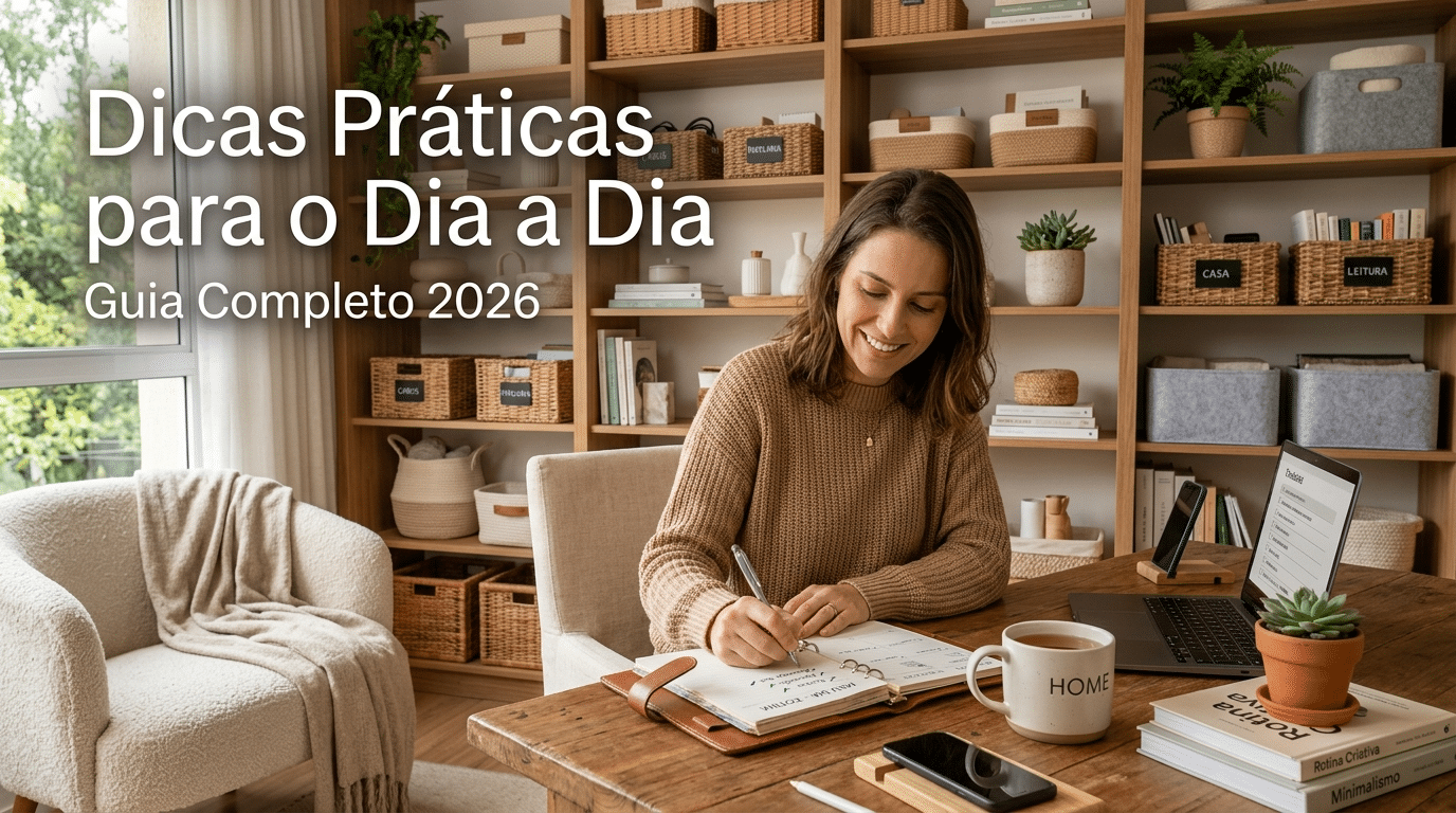 Dicas Práticas para o Dia a Dia em Casa