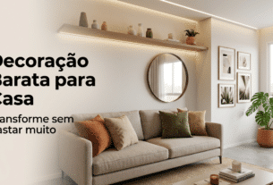 Ideias de decoração barata para casa