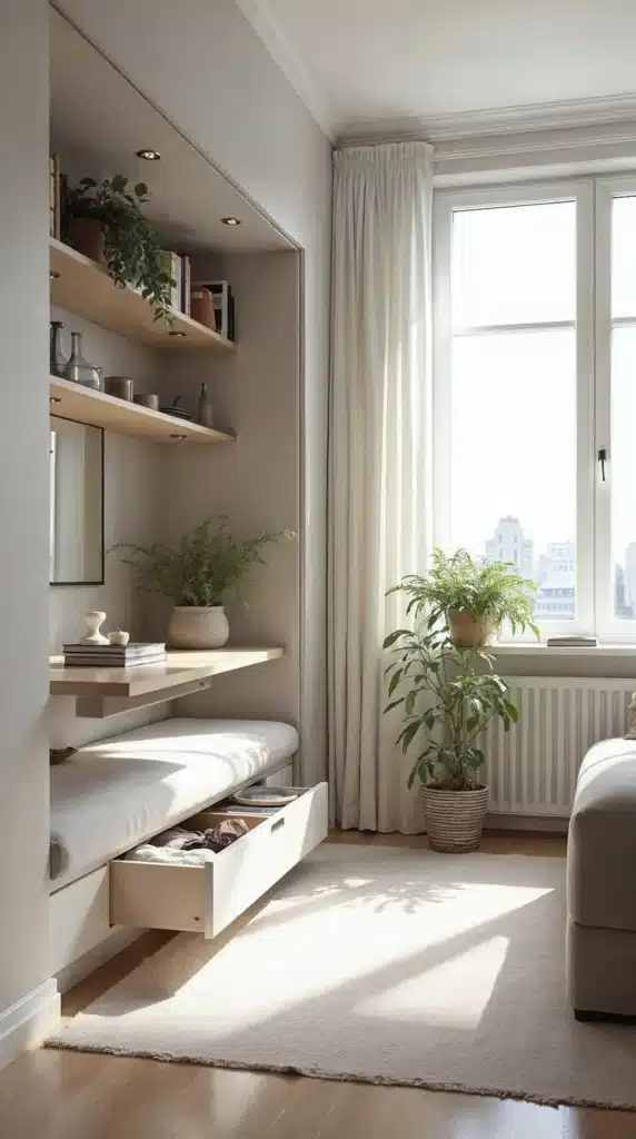 Faça sua casa pequena parecer maior