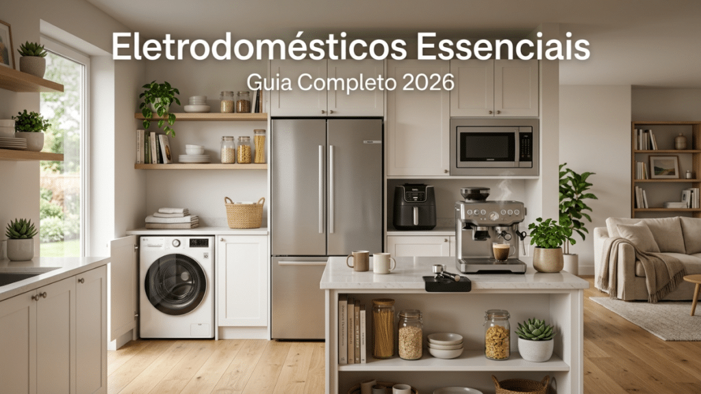 Eletrodomésticos Que Facilitam o Dia a Dia: 7 Itens Que Valem a Pena em 2026 16 Eletrodomésticos Que Facilitam o Dia a Dia