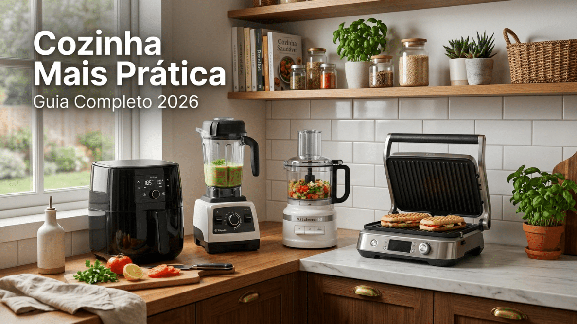 Eletrodomésticos Úteis para Cozinha: 7 Itens Que Fazem Diferença no Dia a Dia em 2026
