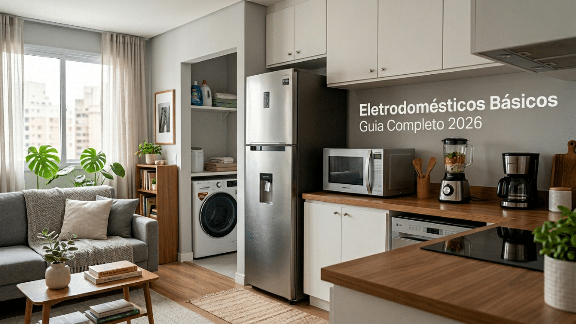 Eletrodomésticos Mais Usados em Casa: 7 Itens Que Fazem Parte da Rotina em 2026 1 Eletrodomésticos Mais Usados em Casa