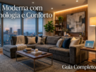 Sala Moderna com Tecnologia e Conforto