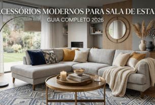 Acessórios Modernos para Sala de Estar