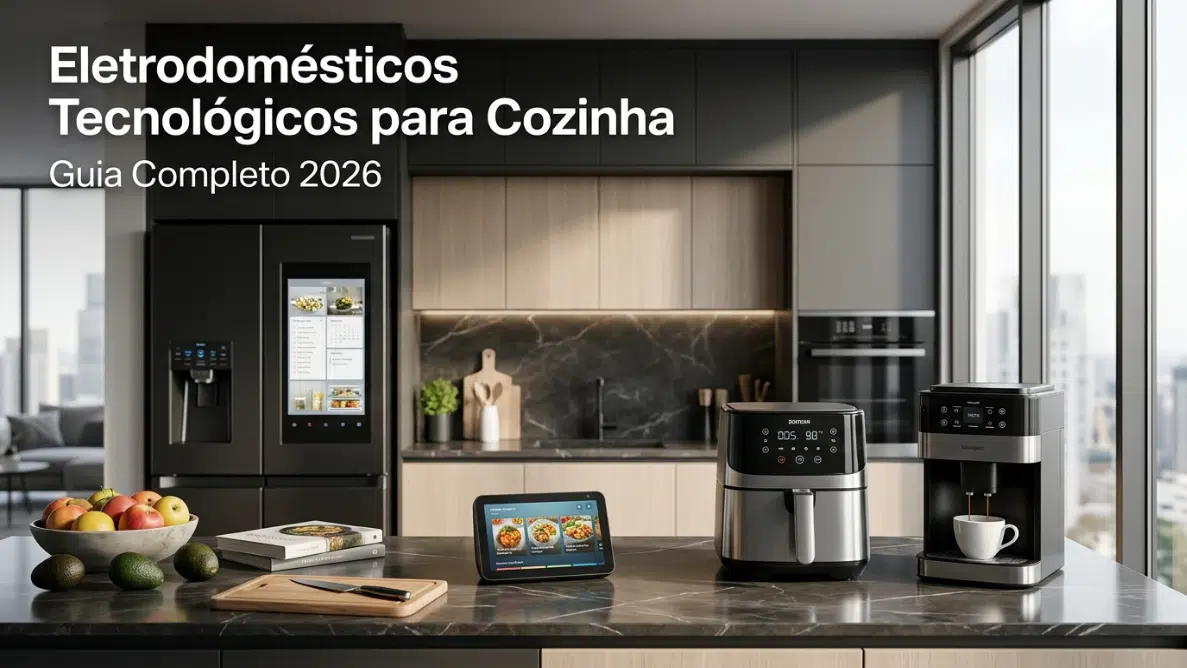 Eletrodomésticos Tecnológicos para Cozinha: 7 Inovações Que Transformam Sua Rotina em 2026