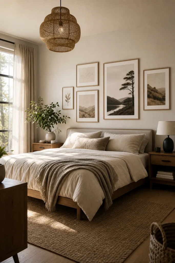 Quadros decorativos que transformam seu quarto